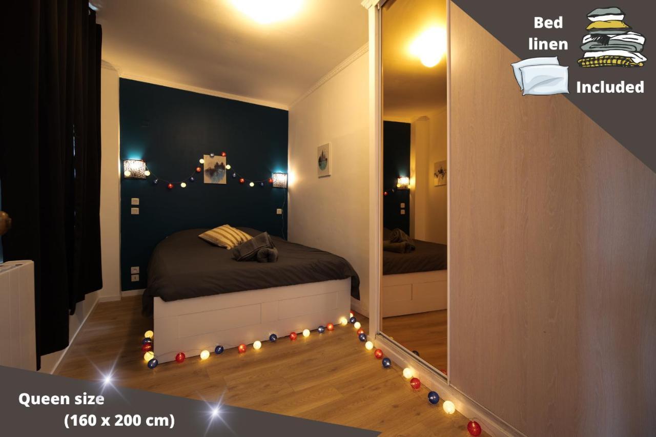 Air-Conditioned Flat With Terrace - Private & Independent - Lourdes Extérieur photo